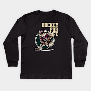 Hockey Kids Long Sleeve T-Shirt